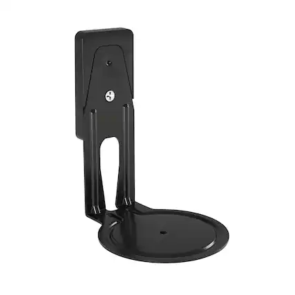 Front. Sanus - Fixed Wall Mount for Sonos Era 100™ Speaker - Secure and Space-Saving Design - Black.