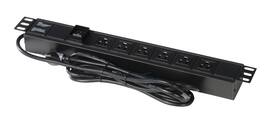 Gator - 6-Outlet Power Strip, UL Approved 110v Power Strip and Rack Mount Horizontally