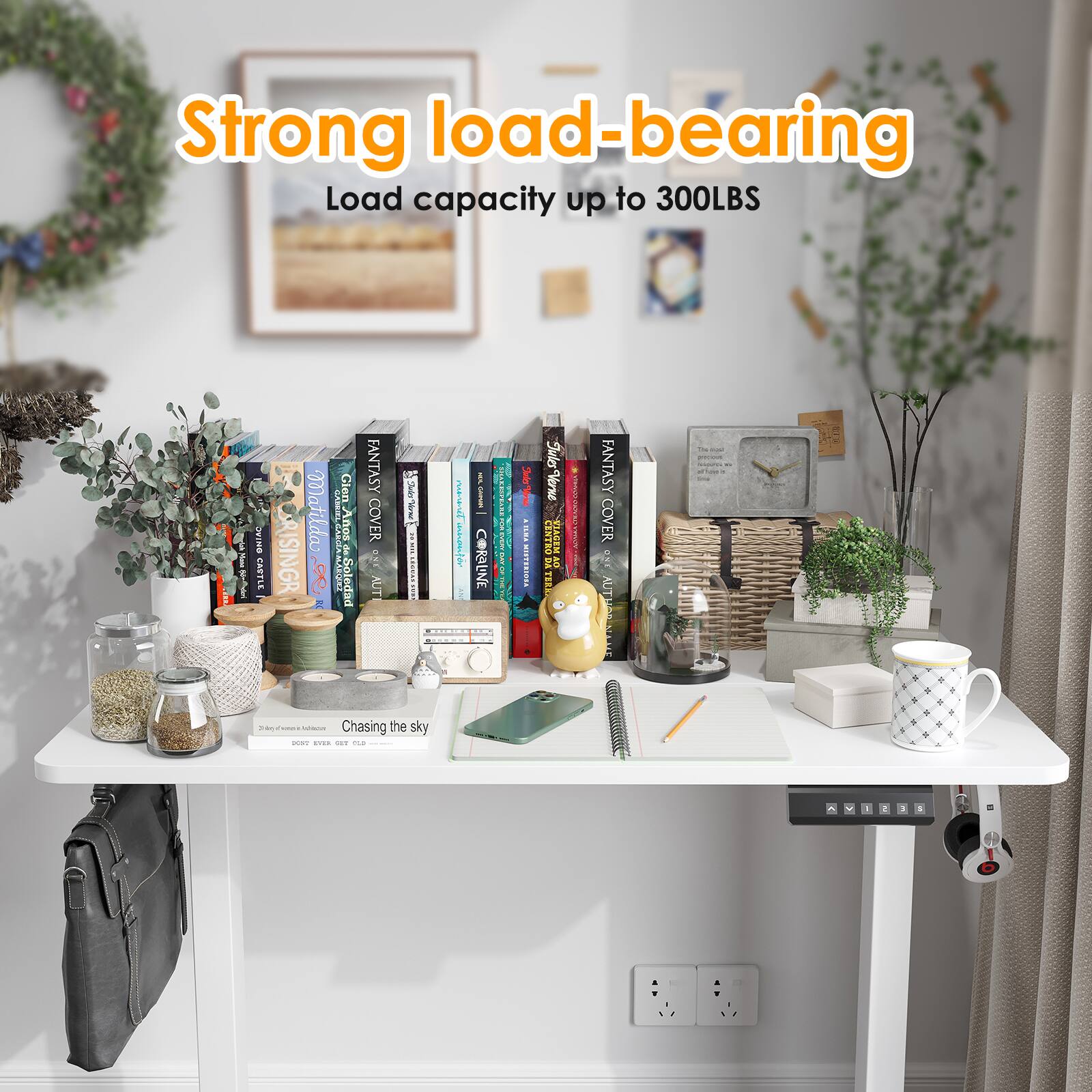 Strong load-bearing. Load capacity up to 300LBS.