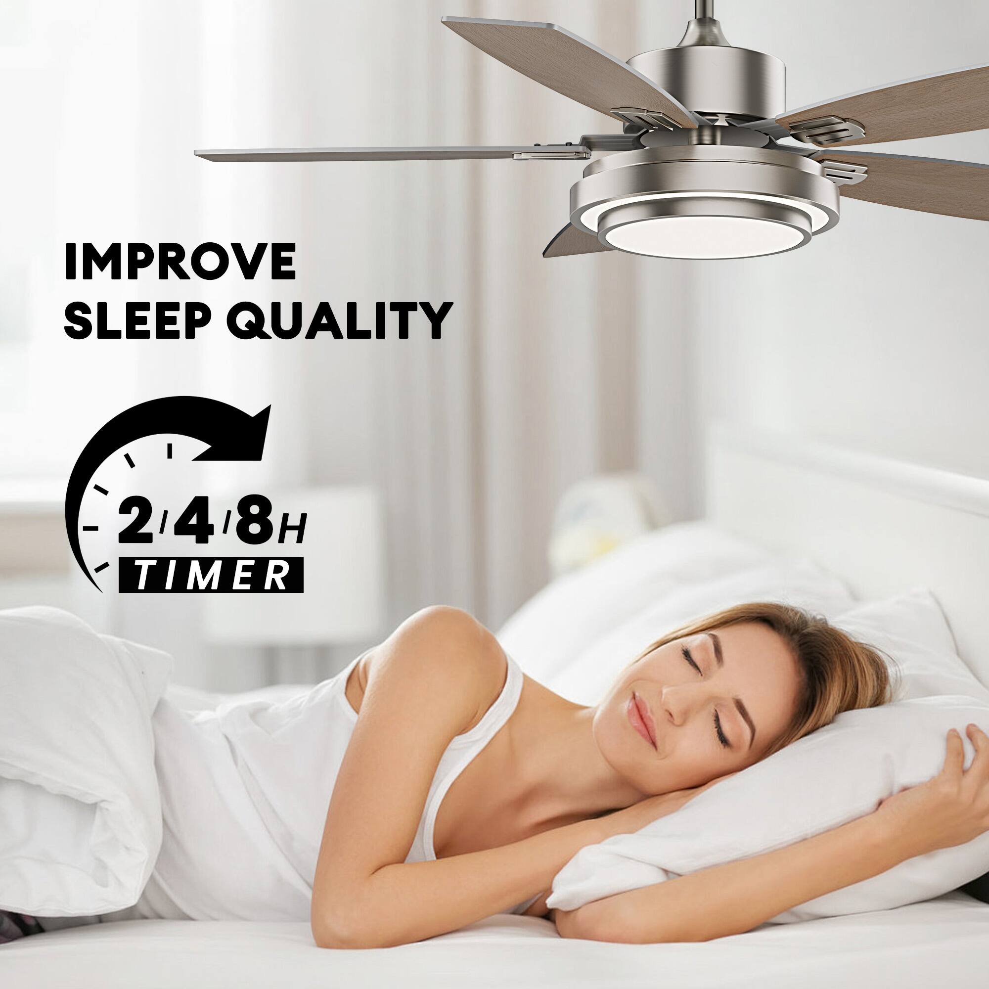 IMPROVE SLEEP QUALITY  
2/4/8H TIMER