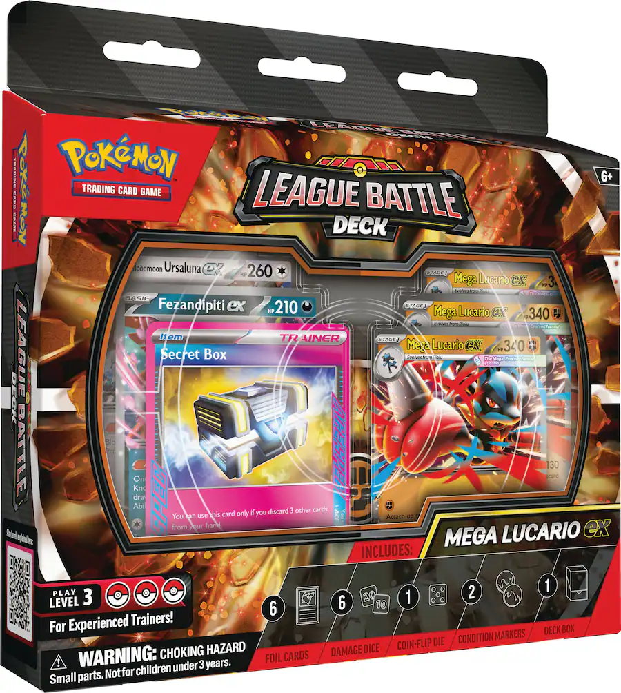Pokémon TCG: Lucario ex Battle Deck | Pokémon Center UK Official Site Pokémon TCG: Lucario ex Battle Deck | Pokémon Center UK Official Site