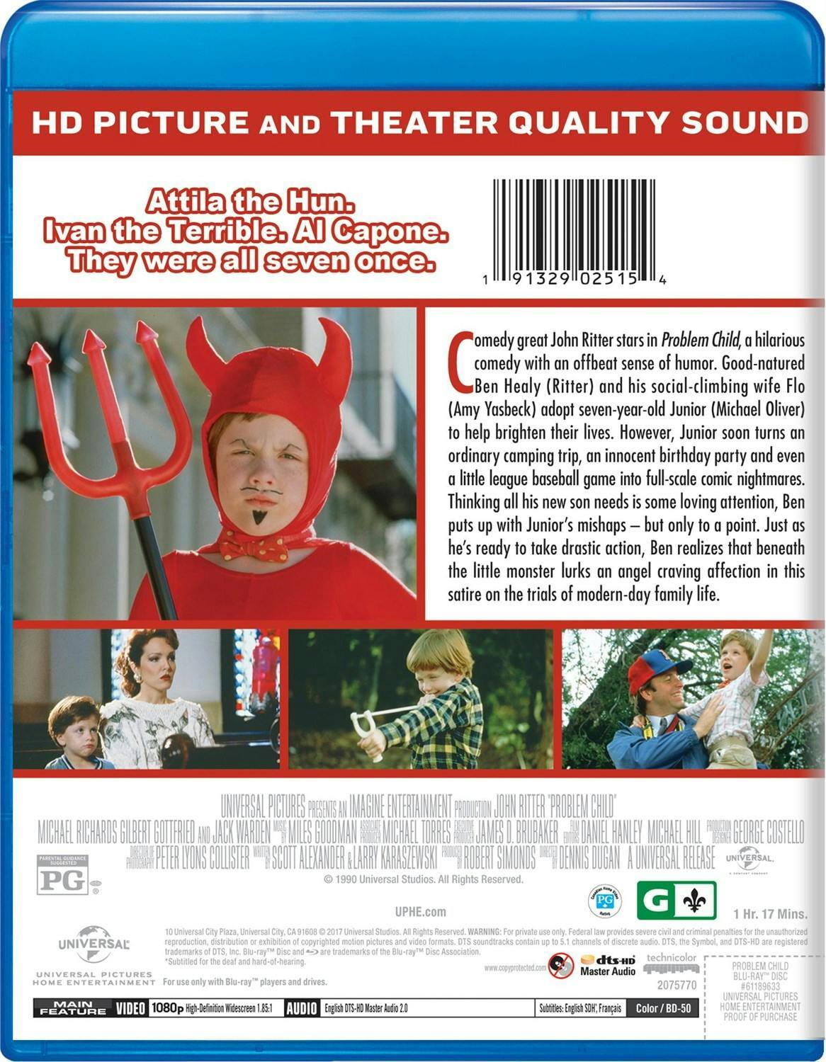 Back. Problem Child [Blu-ray].