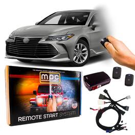 MPC - 1-Button Remote Start For 2019 Toyota Avalon - Plugin T-Harness - Black