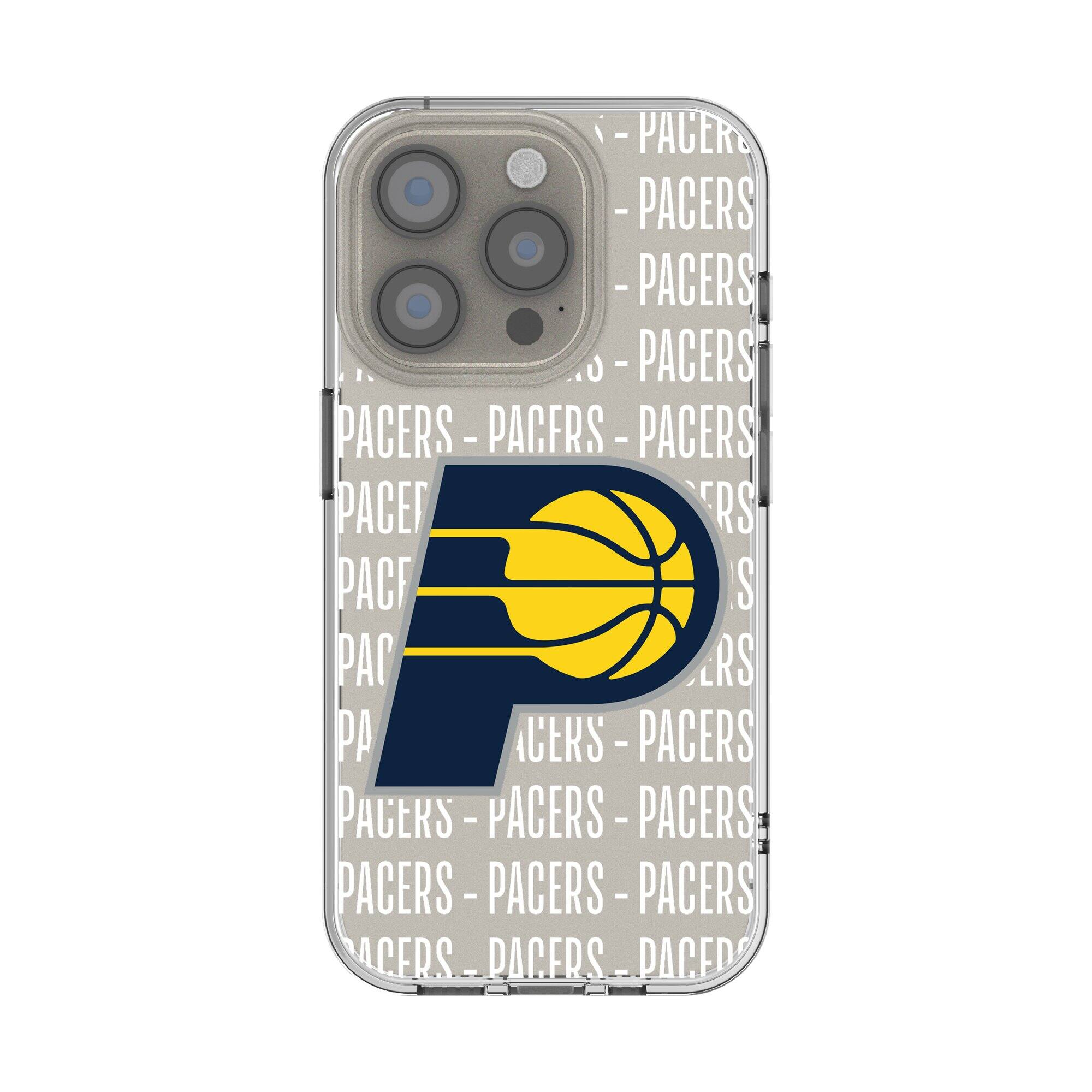 Keyscaper NBA Indiana Pacers iPhone Clear Text Backdrop Design Case 15 ...