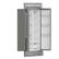 Alt View 4. Forno Appliances - 37 in. Wide Salerno 15.6 Cu. Ft. Built-In Side-by-Side Refrigerator with Spill-proof Shelves - Stainless Steel VCM.