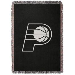 Chad & Jake - Indiana Pacers Woven Blanket - Black