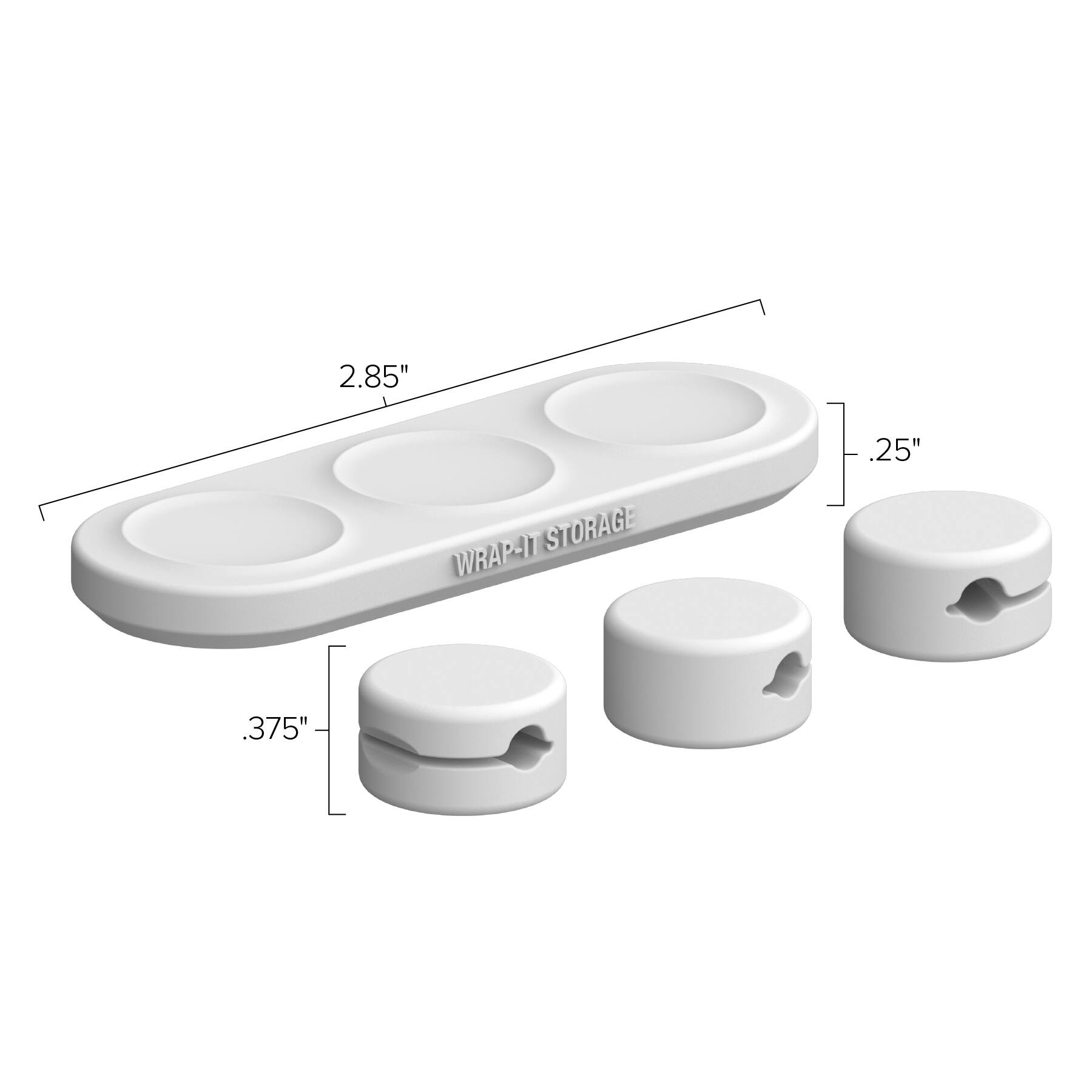 2.85" x 2.25" STORAGE WRAP-IT .375"
