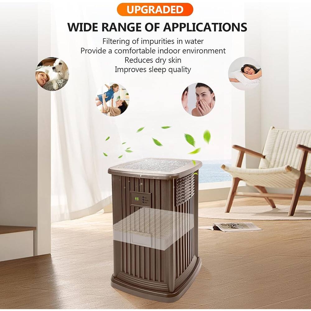 UPGRADED

WIDE RANGE OF APPLICATIONS

- Filtering of impurities in water
- Provide a comfortable indoor environment
- Reduces dry skin
- Improves sleep quality