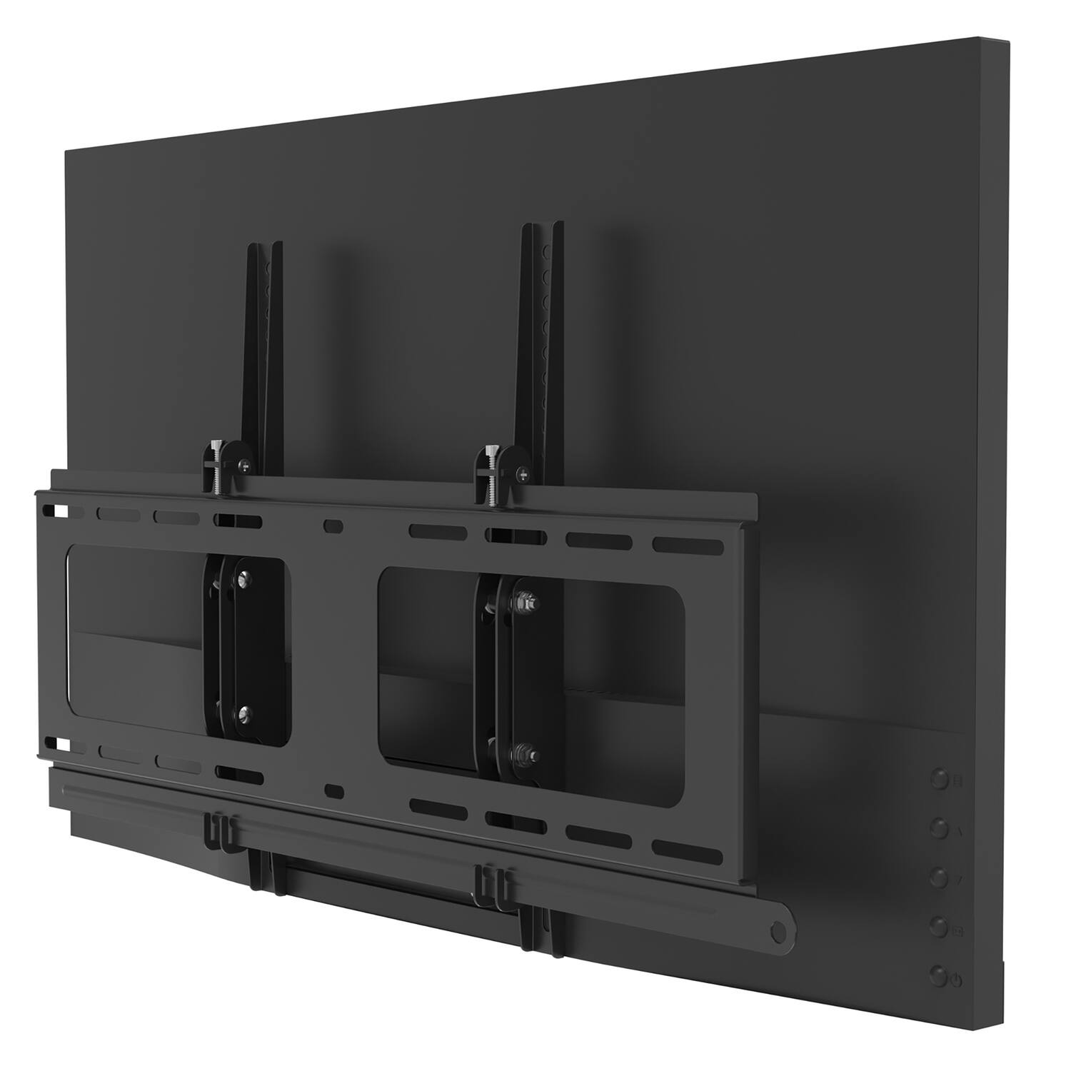 Alt View 7. CTA Digital - Tilt TV Wall Mount up to 80", Anti-Theft, 600 x 400 Max VESA, Holds 176 lbs, Weatherproof - Black.