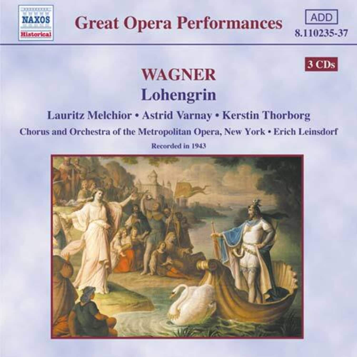 R. Wagner - Lohengrin  - COMPACT DISCS