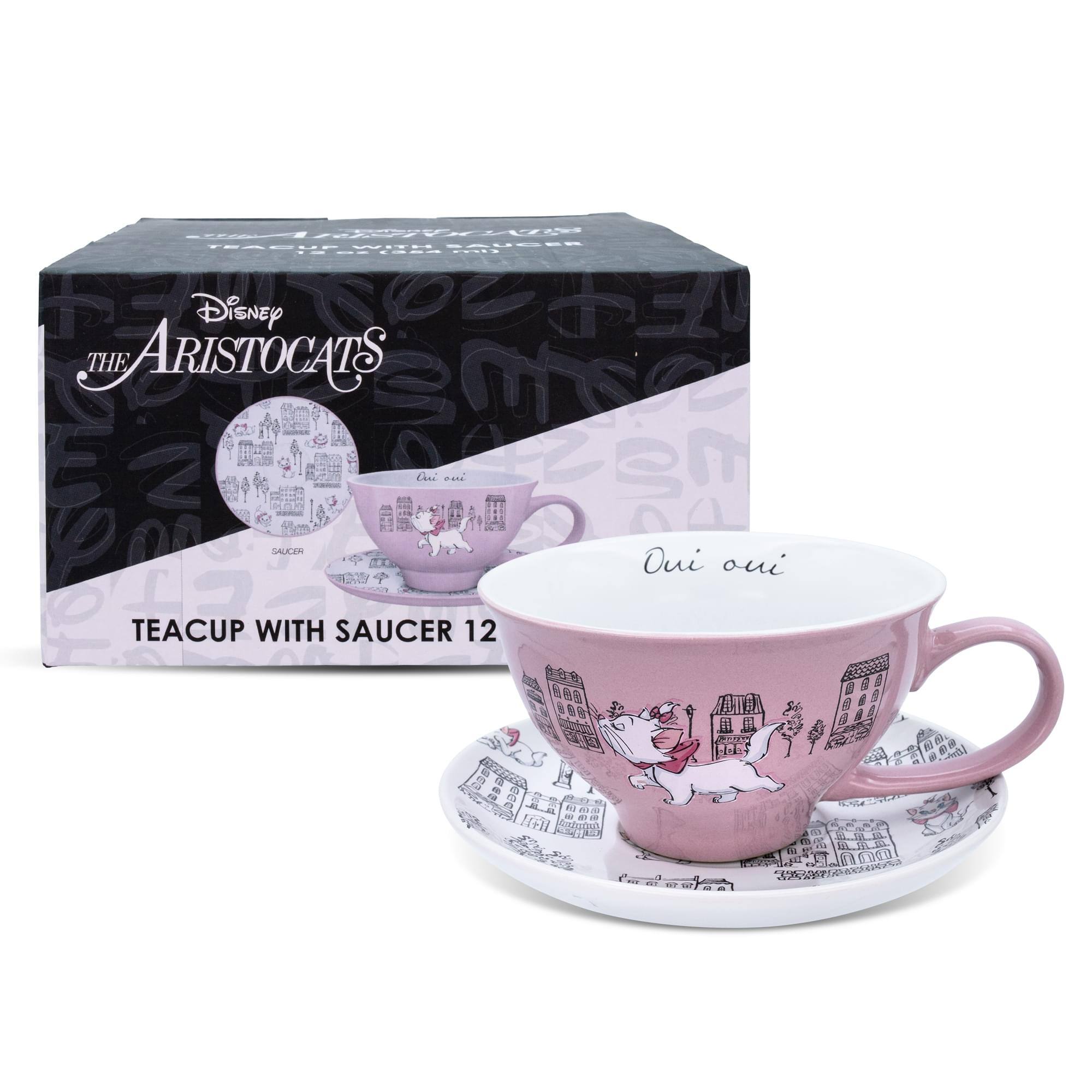 Disney  
THE ARISTOCATS  
TEACUP WITH SAUCER 12  
Oui oui