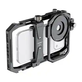 Neewer - Universal Phone Cage, 17-37mm & 67mm Rings - Black