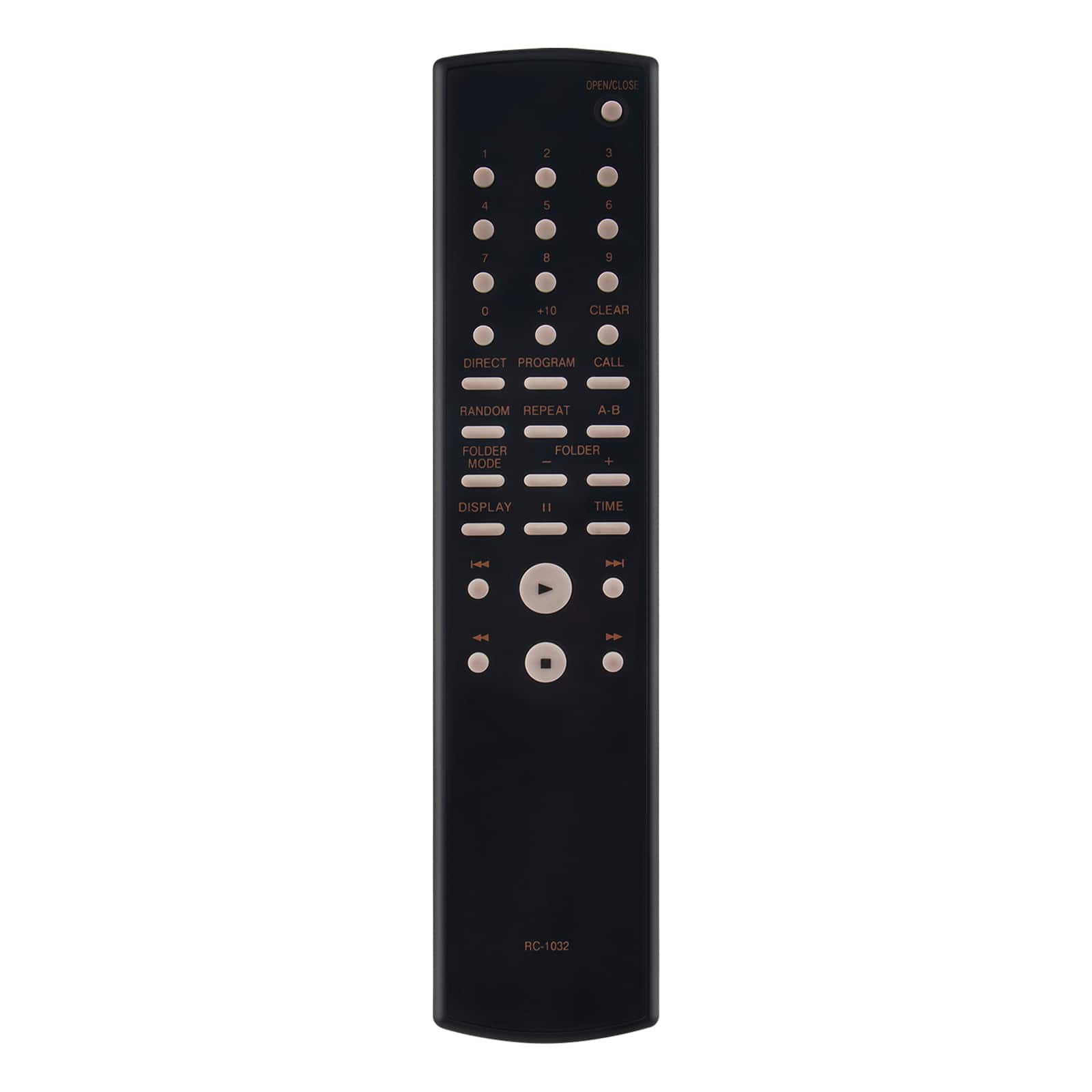 WINFLIKE - New RC-1032 RC1032 IR Replacement Remote Control Compatible with DENON DVD Audio CD Player - Black