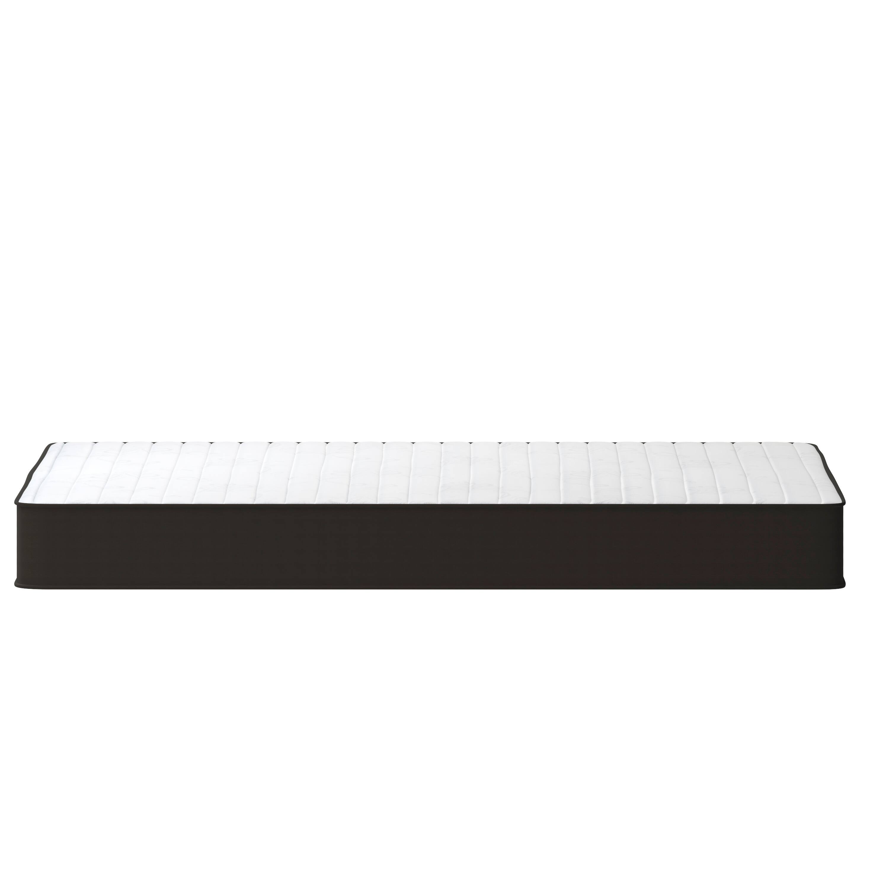 Alt View 8. Emma + Oliver - Medium Firm Hybrid Innerspring Mattress in a Box with Knit Fabric Top - Gray.