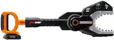 Front. WORX - JAWSAW 20V 6" Cordless Plunging Chainsaw with Automatic Chain-Tensioning (1 x 2.0 Ah Battery and 1 x Charger) - Black.