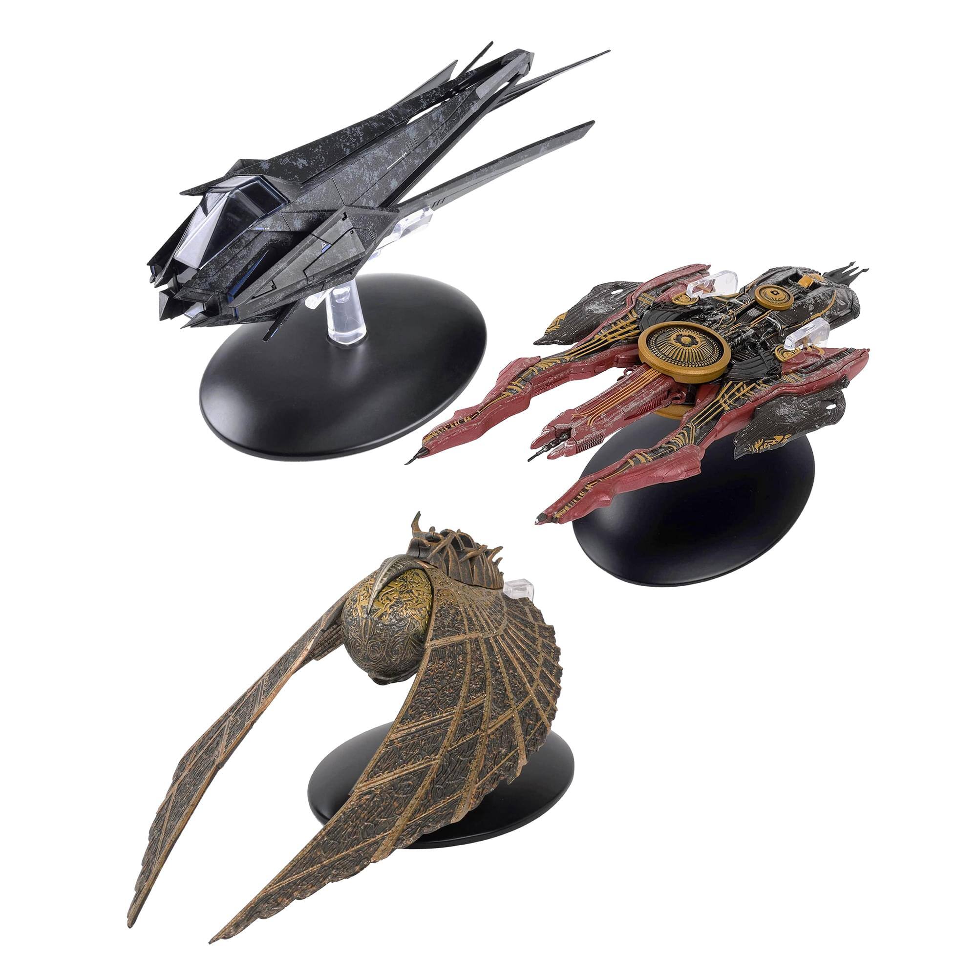 Alt View 2. Eaglemoss - Eaglemoss Star Trek Discovery Starship Set of 9 Brand New Original Packaging.