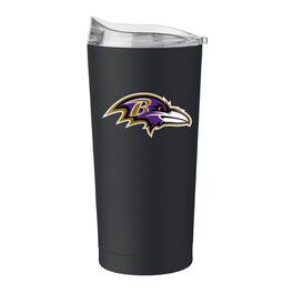 Logo Brands - Baltimore Ravens 20oz. Flipside Powder Coat Tumbler - Multicolor