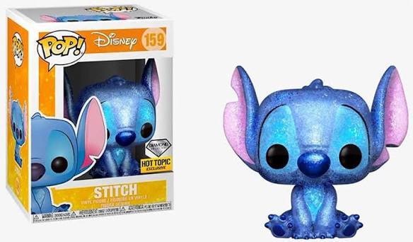 Funko Pop! Disney Lilo & Stitch Stitch #159 Diamond Collection Exclusive Vinyl Figure
