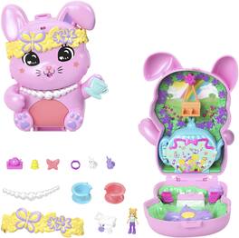 Mattel - Polly Pocket Pocket Tea Party Bunny Compact - Collectibles - Multicolor