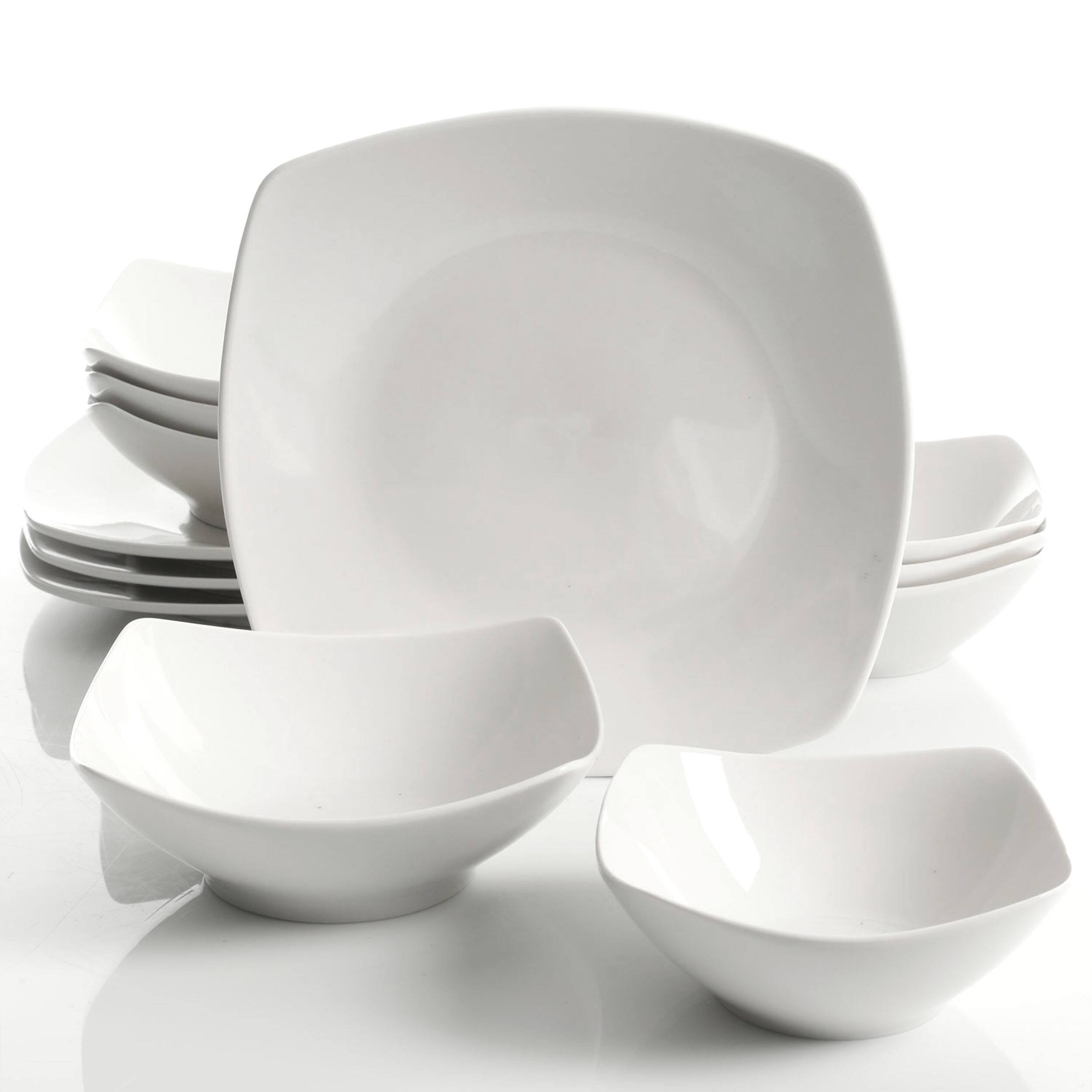 Alt View 1. Gibson - Gibson All U Need 45 Piece Dinnerware Cookware Combo Set in White - White.