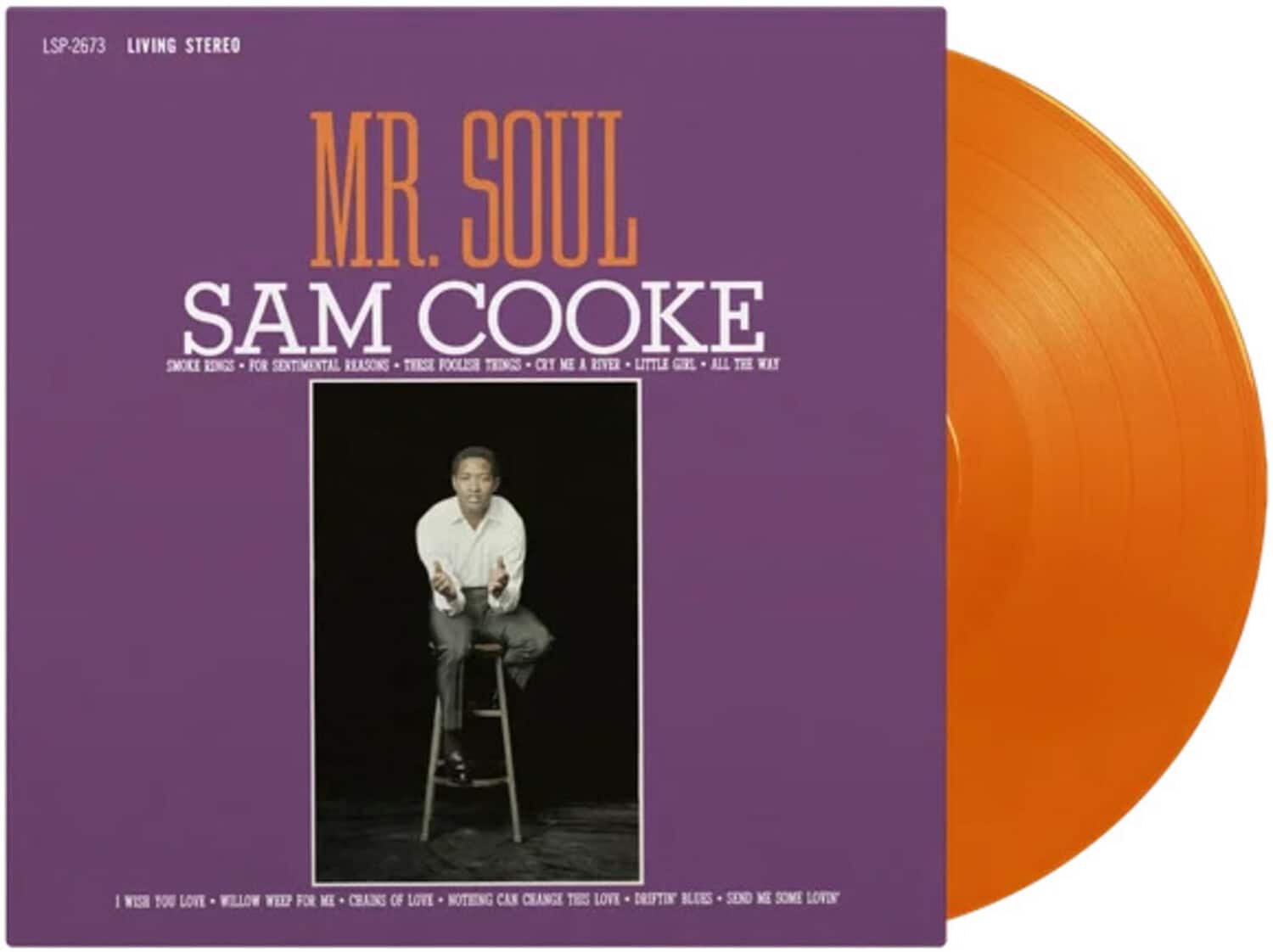 Sam Cooke - Mr. Soul - Limited 180-Gram Orange Colored Vinyl   - VINYL LP price history on PriceWatchPro