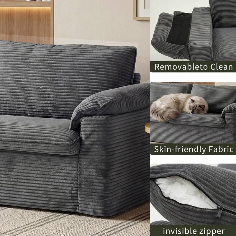 - Removable to Clean
- Skin-friendly Fabric
- Invisible Zipper