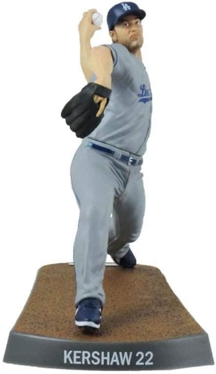 Alt View 10. MLB - MLB LA Dodgers 6 Inch Figure | Clayton Kershaw - Blue.