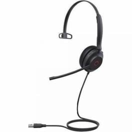 Yealink - UH35 Headset - Microsoft Teams Certification - Mono - USB Type A - Wired - 32 Ohm - 20 Hz to 20 kHz - Black