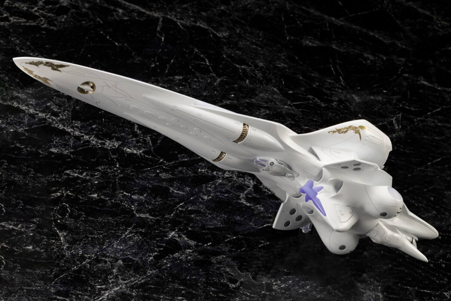 Alt View 4. PopMarket - Kotobukiya - Legend of the Galactic Heroes - Galactic Empire Forces Battleship Brynhildr Model Kit   - COLLECTIBLES - Multicolor.