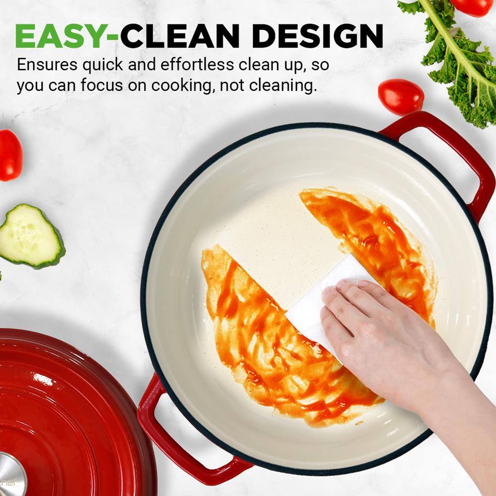 EASY-CLEAN DESIGN  
Ensures quick and effortless clean up, so you can focus on cooking, not cleaning.