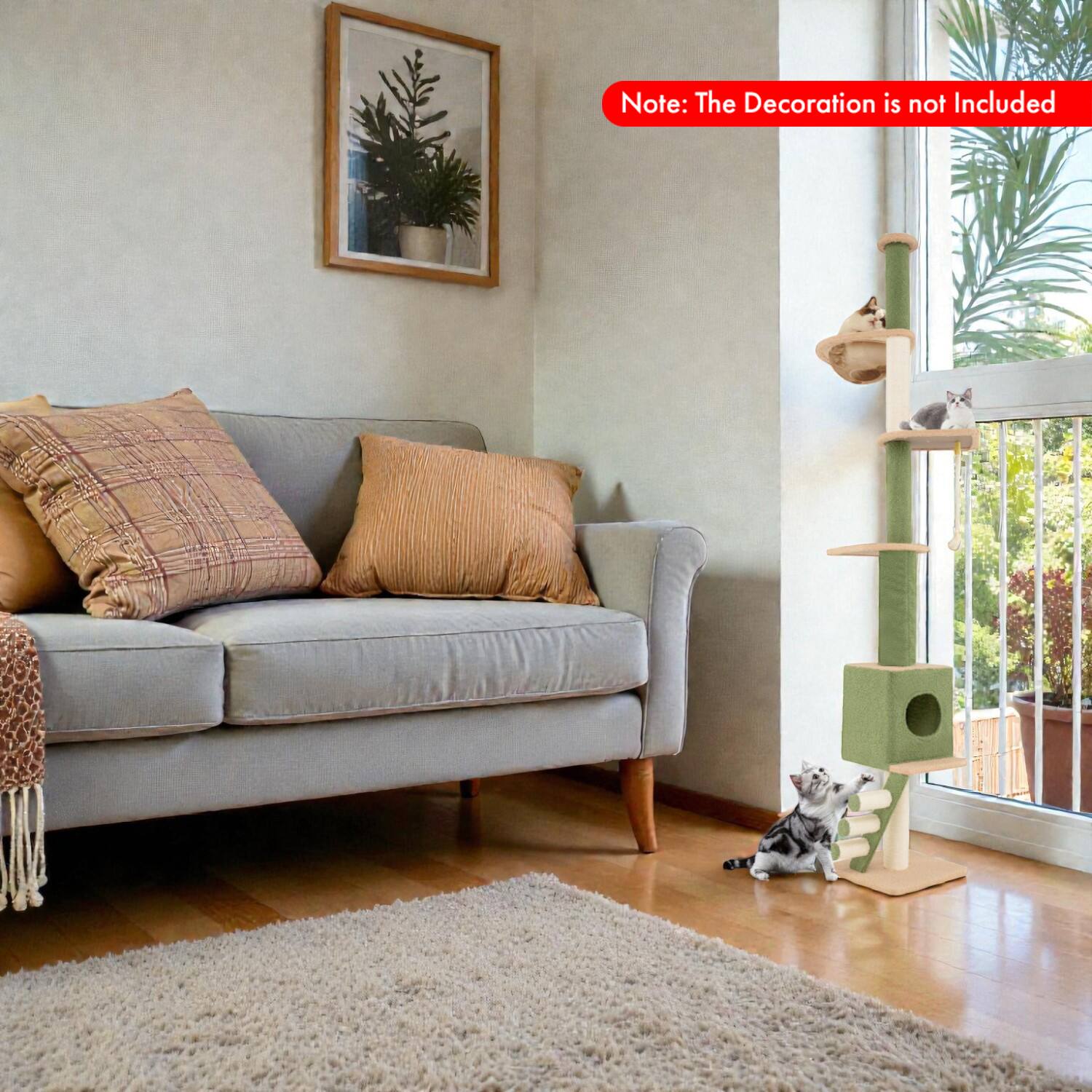 Note: The Decoration is not Included