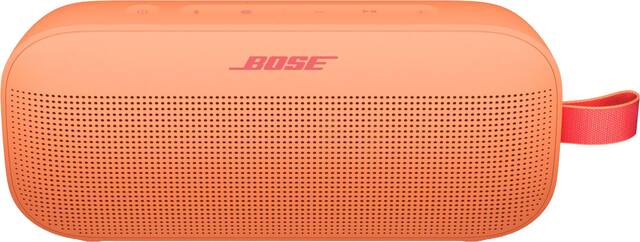 Bose - SoundLink Flex (2nd Gen) Portable Bluetooth Speaker with Waterproof / Dustproof Design - Sunset Peach