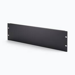 On Stage Stands - On-Stage Blank Rack Panel, 3U (RPB3000) - Black
