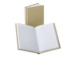Boorum & Pease - Pocket Notebook, 4.13" x 7", College Ruled, 192 Sheets - Beige