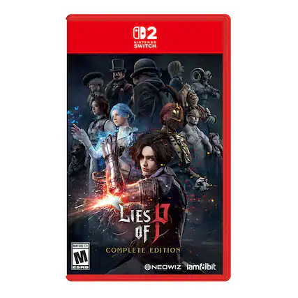 92 NINTENDO SWITCH. MATURE 17+ M ESRB LIES OF THE BASTARD COMPLETE EDITION NEOWIZ iam8bit - M (Mature 17+)