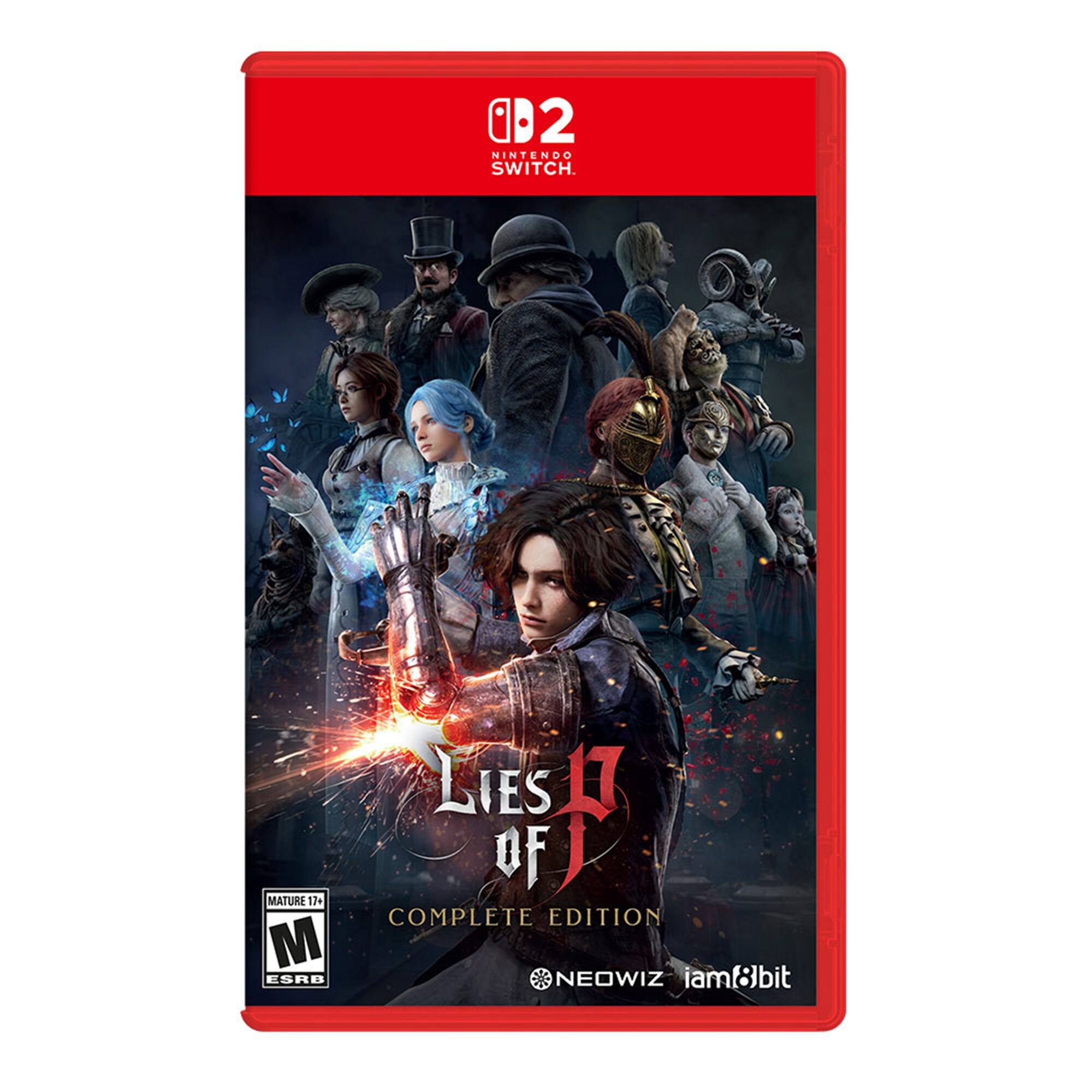 92 NINTENDO SWITCH. MATURE 17+ M ESRB LIES OF THE BASTARD COMPLETE EDITION NEOWIZ iam8bit