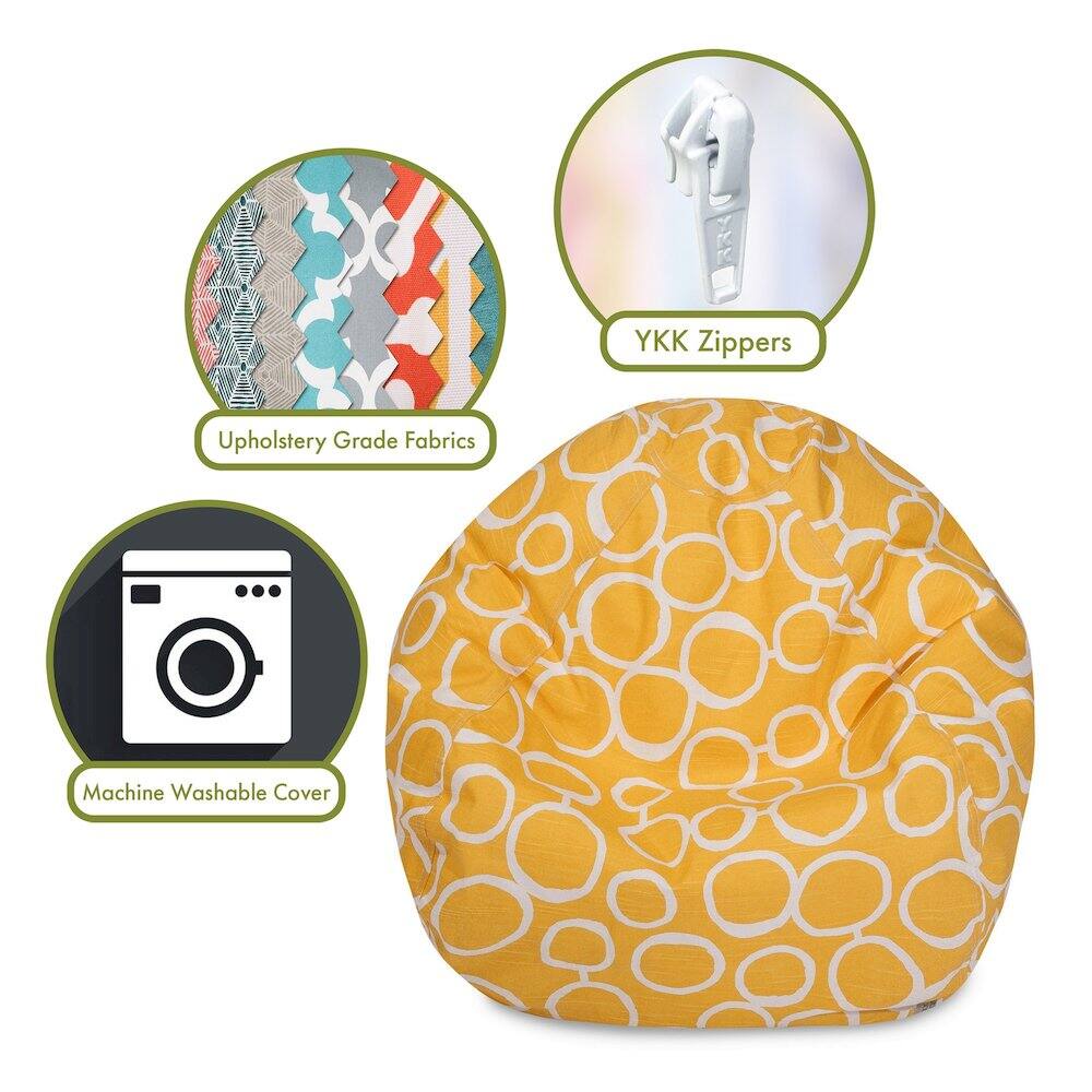 - Upholstery Grade Fabrics
- YKK Zippers
- Machine Washable Cover