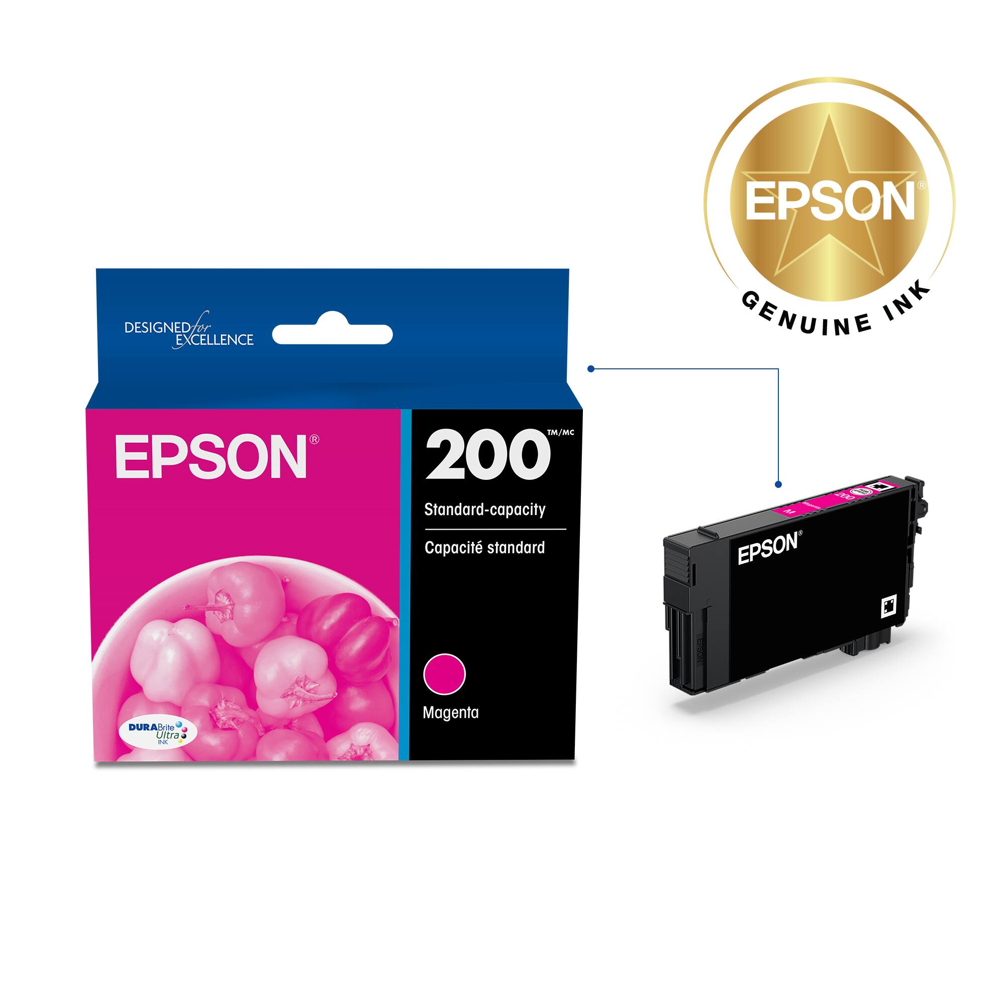 EPSON GENUINE INK EPSON ALMIC 200 Standard-capacity Capacity Magenta