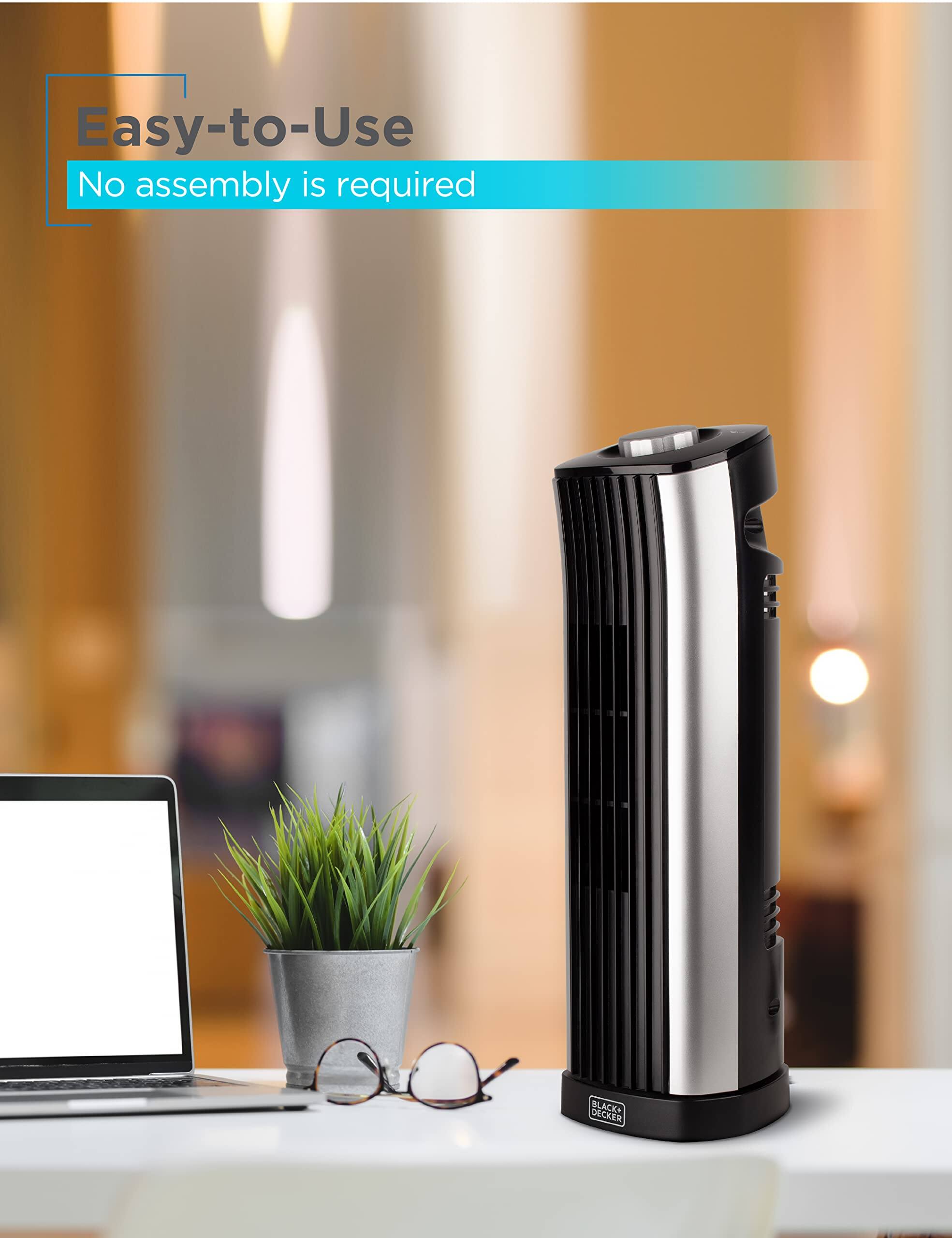 Easy-to-Use, No assembly is required, BLACK+DECKER