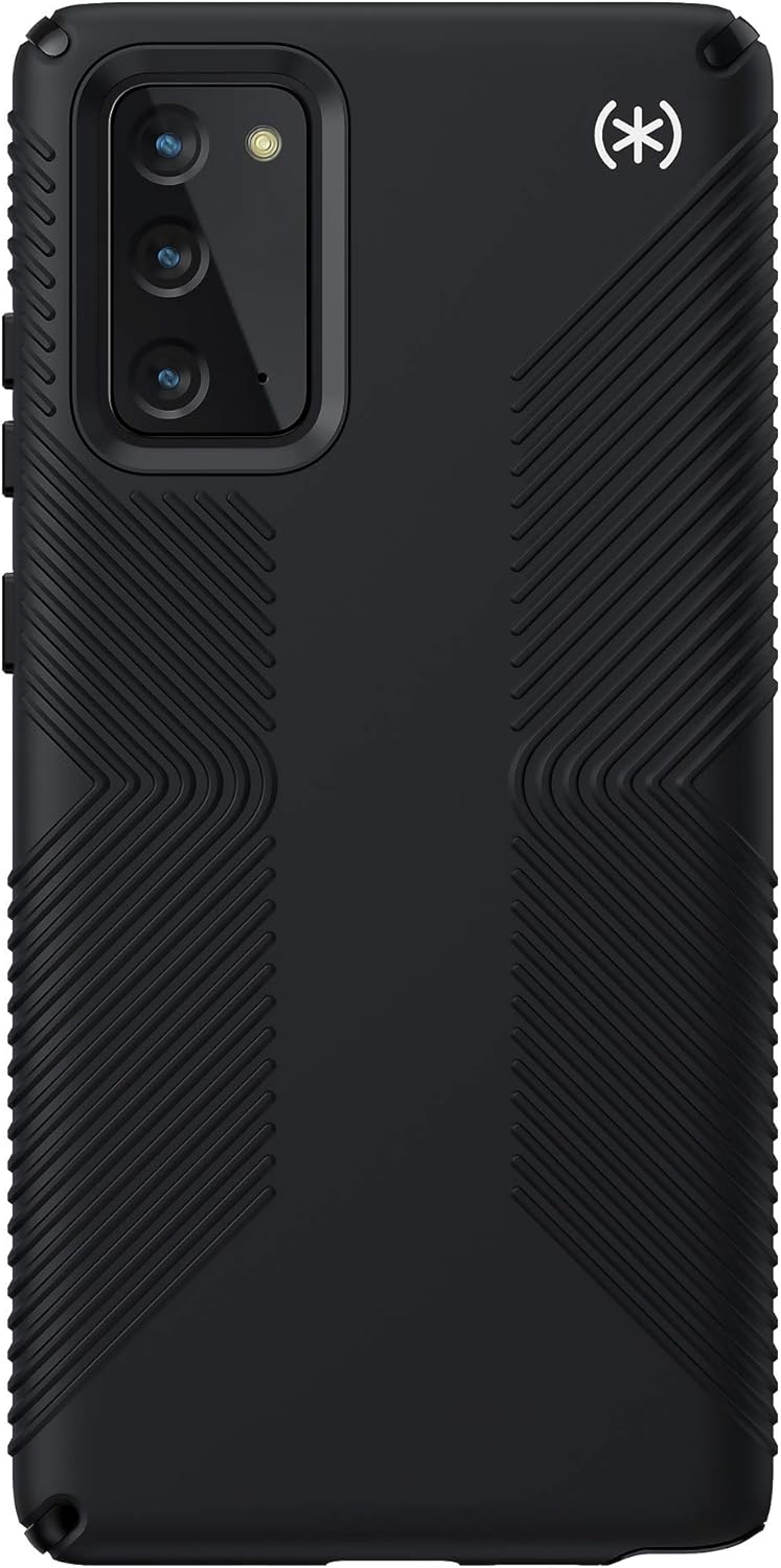 Angle. Speck - Speck Presidio Grip Samsung Galaxy Note 20/Note 20 5G Black - Black.