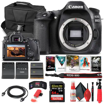 Canon EOS 80D AF-ON
Canon PHOTO
HTMira
VideoStudio 1
Painter 7
PaintShop Pro F essentials
AfterShot Pro 3
SanDisk Extreme PRO 170 MB/s 64 GB
SanDisk KAVE
CLEANER
KAVE
ESTRONI
