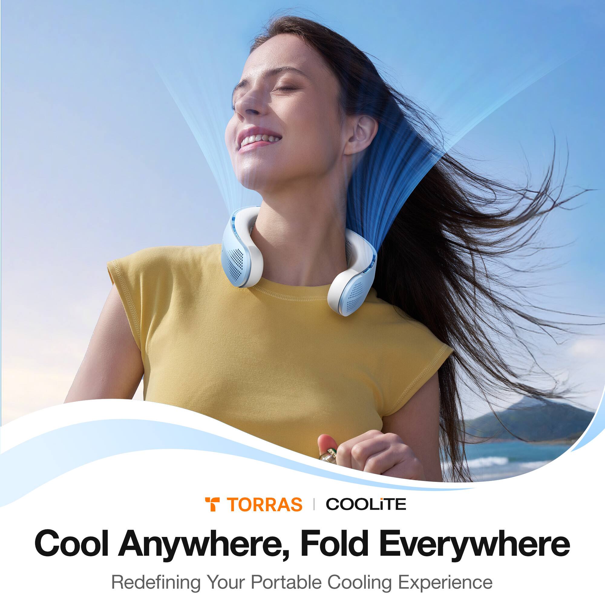 Torras Coolite: Cool Anywhere, Fold Everywhere. Redefining Your Portable Cooling Experience.