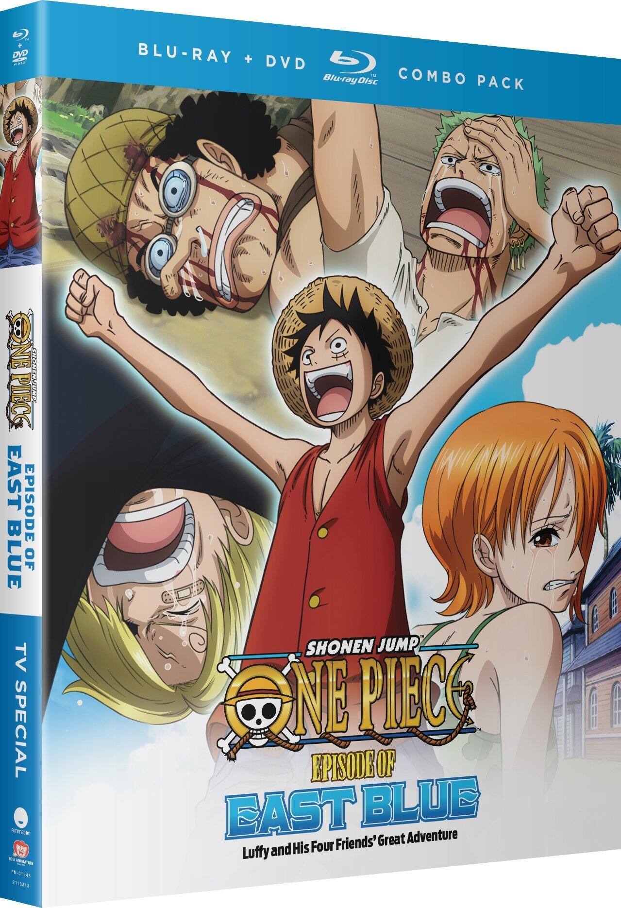 Alt View 1. One Piece - Episode Of East Blue: Luffy And His Four Friends' Great Adventure   - BLU-RAY.