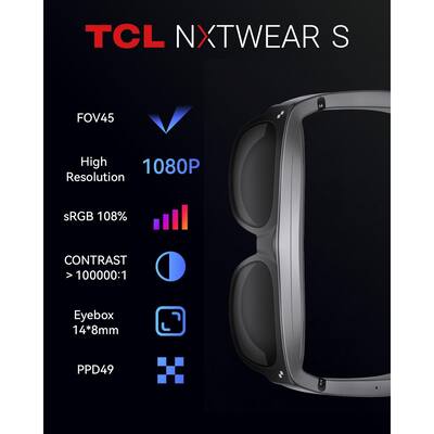 RayNeo TCL NXTWEAR S AR/XR Smart Glasses 201 RayNeo TCL NXTWEAR S AR/XR Smart Glasses 201