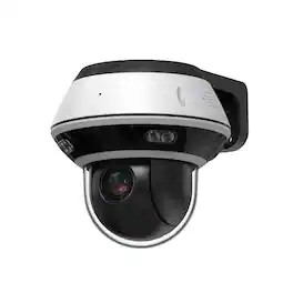 Cluzine - 5MP 4X Optical Zoom Dome Camera,360° Coverage,IR Night Vision,Metal Shell,Remote Access,Home Security