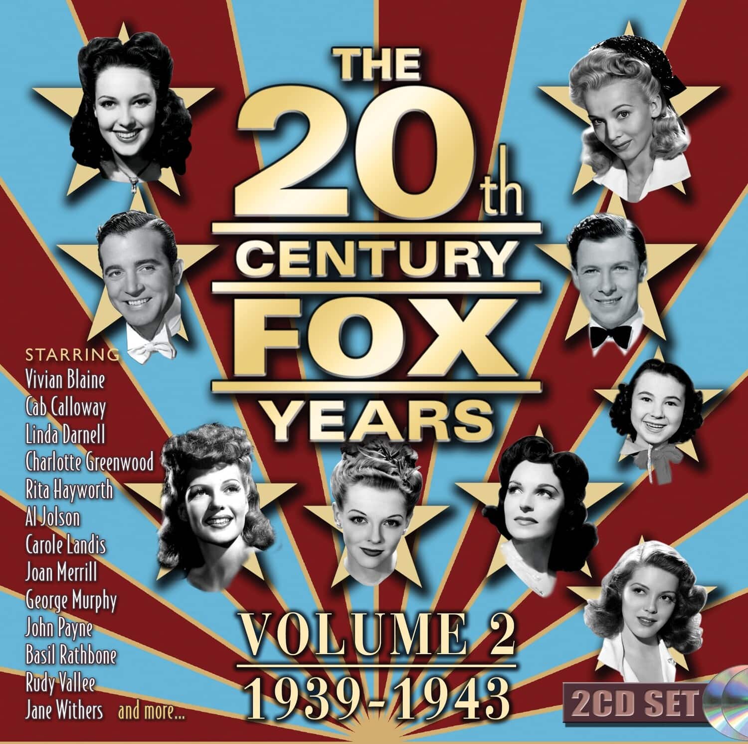 Various Artists - The 20th Century Fox Years Volume 2: 1939-1943  - COMPACT DISCS