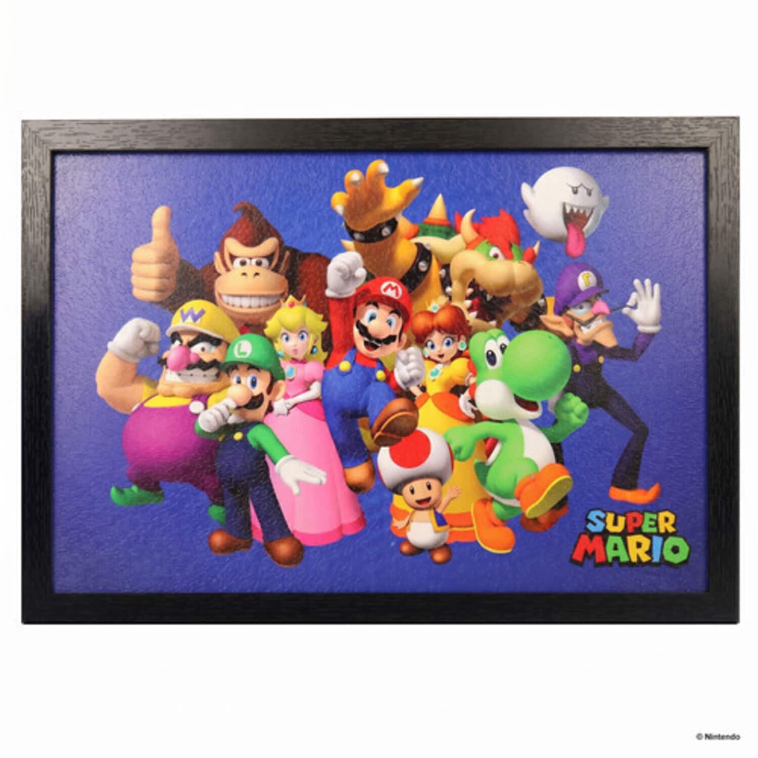 PopMarket - Super Mario - Group 11x17 Framed Gel Coat - Multicolor price history on PriceWatchPro