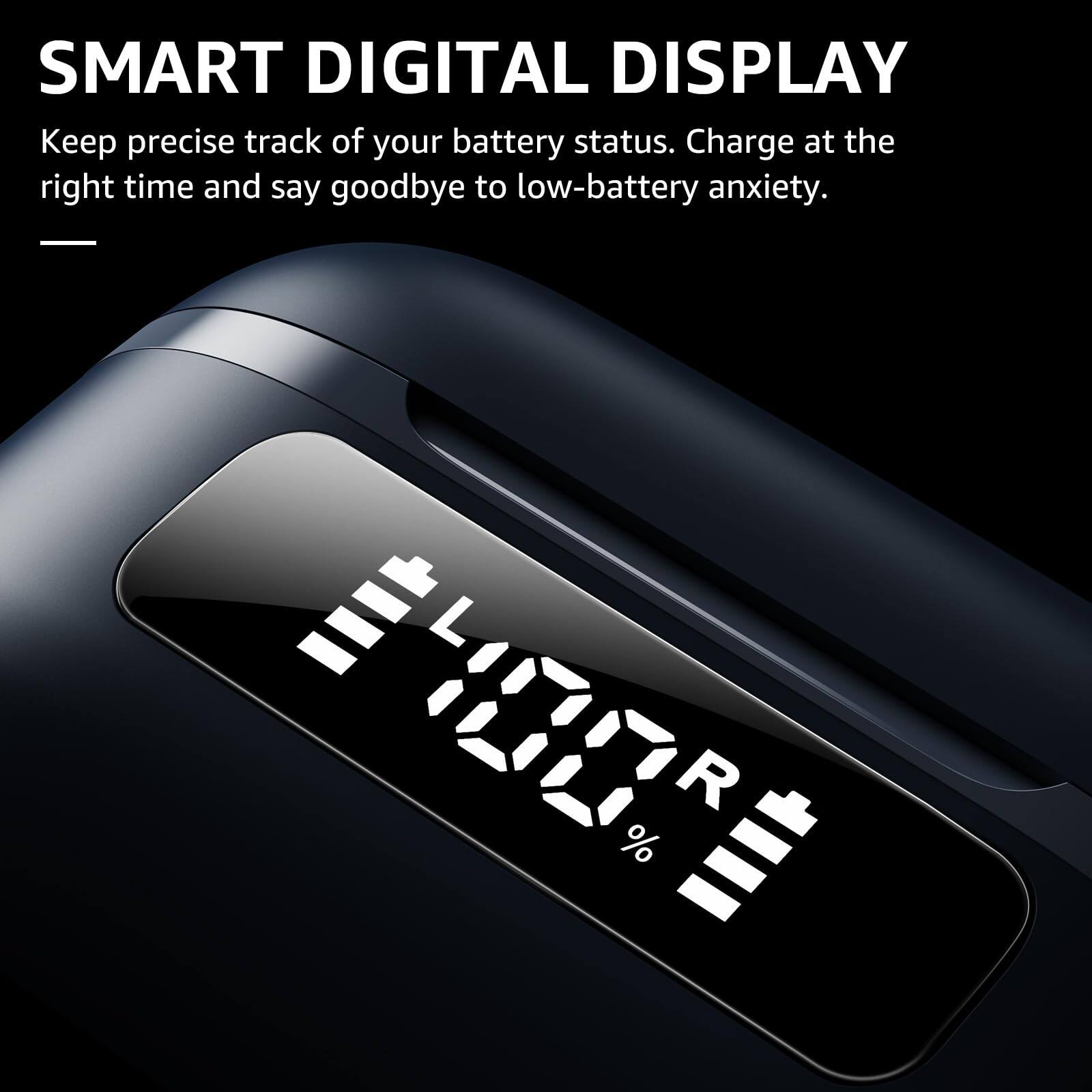 SMART DIGITAL DISPLAY
Keep precise track of your battery status. Charge at the right time and say goodbye to low-battery anxiety. - R %