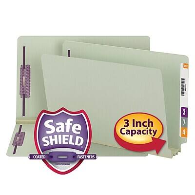 Safe SHIELD  
3 Inch Capacity  
COATED FASTENERS  
3 7 4