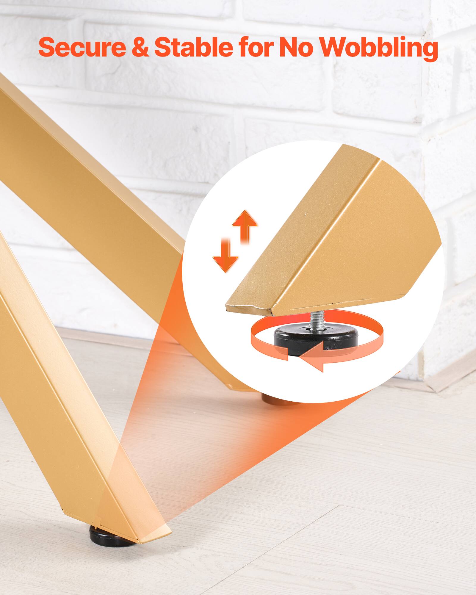 Secure & Stable for No Wobbling